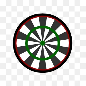 Dart Board Clipart - Clipart Suggest