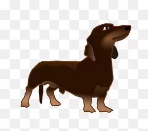 6  Dachshund Clip Art - Preview : Dark Brown Dachsh | ClipartFlare