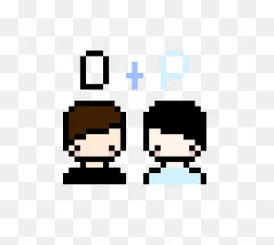Dan And Phil Pixel Art | Pixel Art Maker
