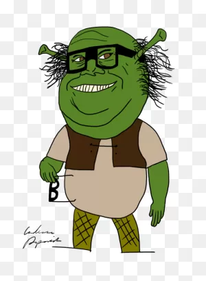 Unusual Illustrations Of Shrek™ — Revived An Old Classic, Danny ClipartFlare.com 