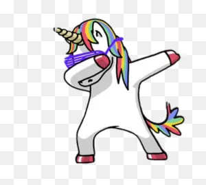 T-Shirt Dab Unicorn Being Top - Unicorn Dab - (1024X768) Png ClipartFlare.com 
