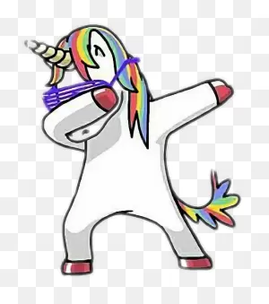 Unicorn Dab - Unicorn Dab - (546X618) Png Clipart Download