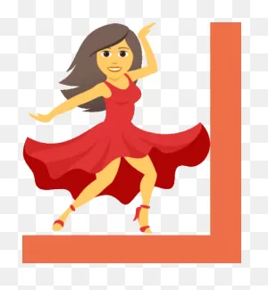 Woman Dancing Joypixels Sticker - Woman Dancing Joypixels Woman ClipartFlare.com 