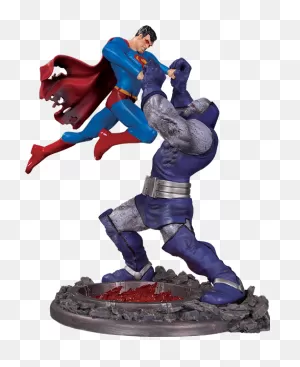 Dc Collectibles Superman Vs Darkseid Battle Statue | Superman Vs ClipartFlare.com 