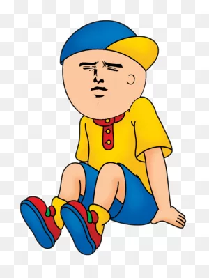 Dank Memes Png - Dank Caillou Clipart - Large Size Png Image - ClipartFlare