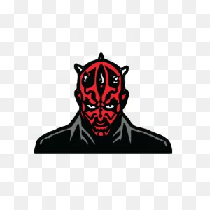 Darth Maul Logo Vector In (.eps, .ai, .cdr) Free Download