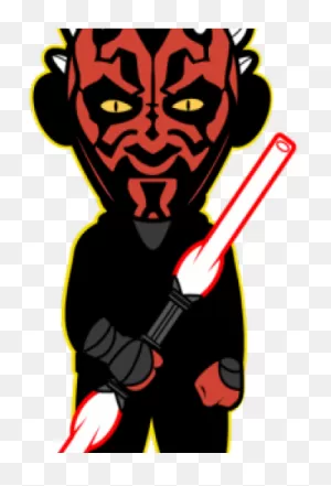 Star Wars Clipart Love Star Wars Darth Maul - ClipartFlare