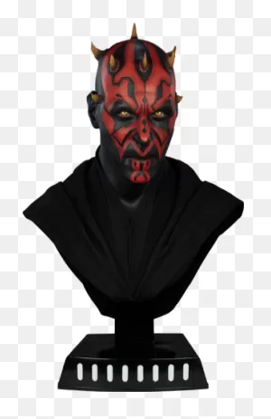 Star Wars Darth Maul Life-Size Bust By ClipartFlare Collectibles