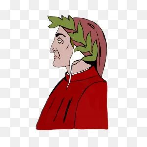 Dante Alighieri Vector Image | Free PNG-WebP