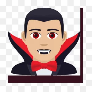 Vampire Joypixels Sticker - Vampire Joypixels Dracula - Discover ClipartFlare.com 