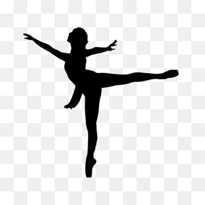 Ballet Dancer Silhouette | Free PNG-WebP