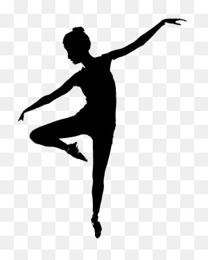 Contemporary Dance Dancer Silhouette Clipart - Full Size Clipart ClipartFlare.com 