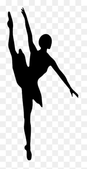 Silhouette Vector Clip Art Of Ballet Dancer - Ballet Dancer ClipartFlare.com 