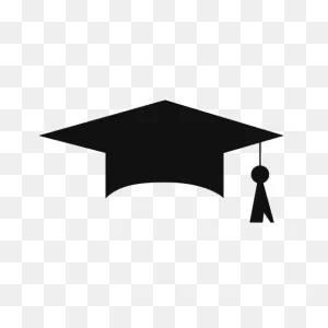 Graduation Cap Silhouette Png Image. Download As PNG-WebP Vector ClipartFlare.com 
