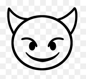 921 X 894 6 0 - Devil Emoji Pumpkin Stencil Clipart - Full Size ClipartFlare.com 