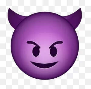 Devil Emoji [Download Iphone Emojis] | Emoji Island