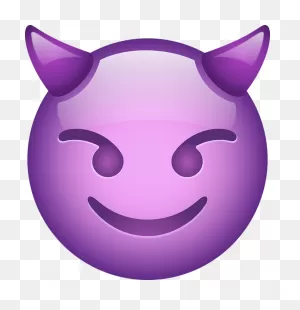 Smile Emoji The Devil - Free Vector Graphic On ClipartFlare