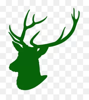 Deer Head Silhouette - Free Vector Silhouettes | ClipartFlare