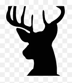 Free Deer Head Silhouette, Download Free Clip Art, - Png Download ClipartFlare.com 