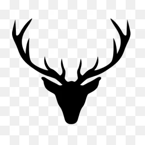 Reindeer Antler Elk Red Deer - Deer Head Png Download - 500*500 ClipartFlare.com 