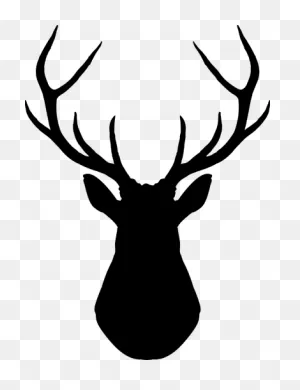 White-Tailed Deer Silhouette Clip Art - Deer Png Download - 384 ClipartFlare.com 
