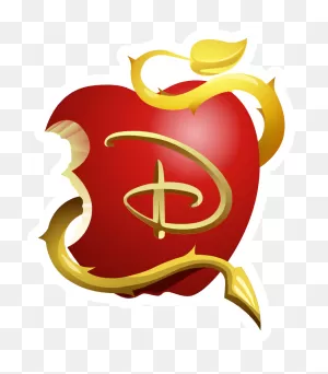 Descendants Apple Logo | Descendants Party Ideas Birthdays, Disney ClipartFlare.com 