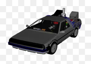 Delorean - Photobucket Clipart - Large Size Png Image - ClipartFlare