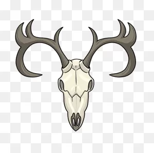 How To Draw A Deer Skull - Really Easy Drawing Tutorial