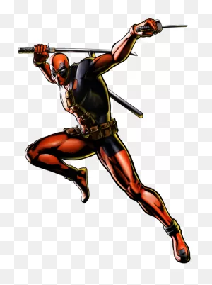 Deadpool Clipart Comic Book Character - Deadpool Ultimate Marvel ClipartFlare.com 