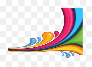 Curly Colourful Design Waves - Waves Hd Png Clipart - Large Size ClipartFlare.com 