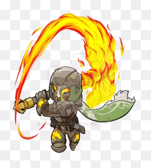Hunter Clipart Destiny - Hunter Destiny 2 Chibi - (600X600) Png ClipartFlare.com 