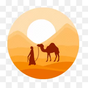 Camel, Desert, Sahara, Dune, Land, Sand, Sun Icon - Download On ClipartFlare.com 