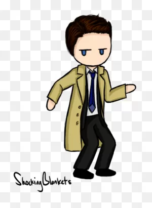Download Dean Winchester - Dancing Cas Gif - Full Size Png Image ClipartFlare.com 