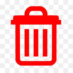 Red Delete Icon - Free Red Delete Icons