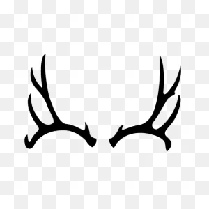 Deer Antler Mule Silhouette #ad , #antler, #mule, #silhouette ClipartFlare.com 