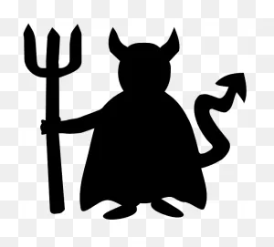 Devil Glitter Tattoo Stencils - Halloween Stencils Devil Clipart ClipartFlare.com 