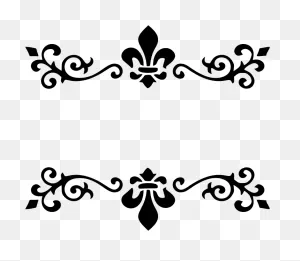 Stencil Decorative Arts - Decorative Design Clipart - Full Size ClipartFlare.com 