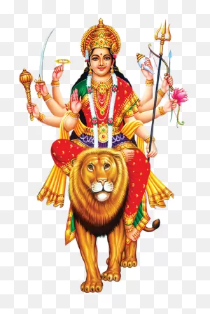 High-Quality Goddess Maheshwar - Durga Devi Images Png | Full Size ClipartFlare.com 