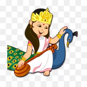 Saraswati Devi Transparent Png | Png Mart