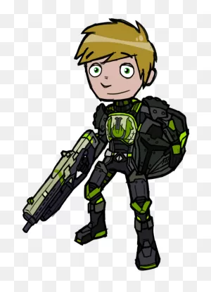 Download Destiny Titan Greenskull By Scribblefilo On  ClipartFlare.com 