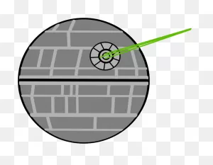 Death Star Laser Beam - ClipartFlare
