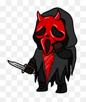 Dead By Daylight Ghostface Funny Clipart - Full Size Clipart ClipartFlare.com 
