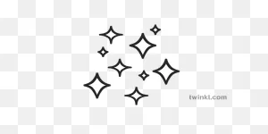 Destellos Doodle No Transparente Blanco Y Negro Rgb Illustration ClipartFlare.com 