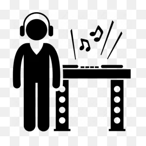Dance, Deejay, Deejaying, Disc Jockey, Disco, Dj, Music Icon ClipartFlare.com 