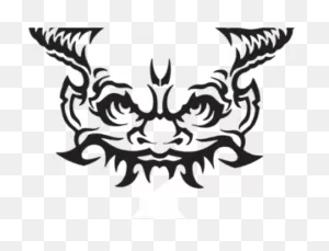 Download Demon Clipart Line Drawing - Transparent Demon Clipart ClipartFlare.com 