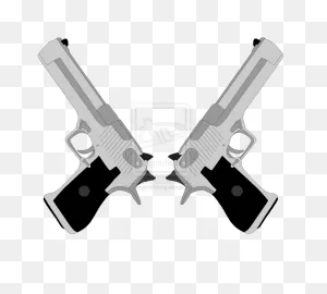 Imi Desert Eagle Firearm Art Revolver Pistol - Design Png Download ClipartFlare.com 