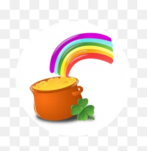 Luck Of The Irish Pot Of Gold - Happy Dhanteras Images In Gif ClipartFlare.com 