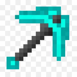Minecraft Diamond Sword Transparent Background - Minecraft Diamond ClipartFlare.com 