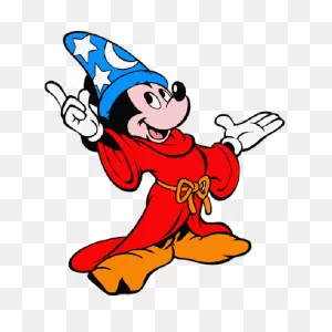 Mickey Mouse Mickey The Sorcerer Disney Halloween Characters Clip ClipartFlare.com 
