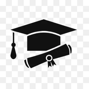 Graduation Hat And Diploma Flat #ad , #affiliate, #aff, #hat ClipartFlare.com 